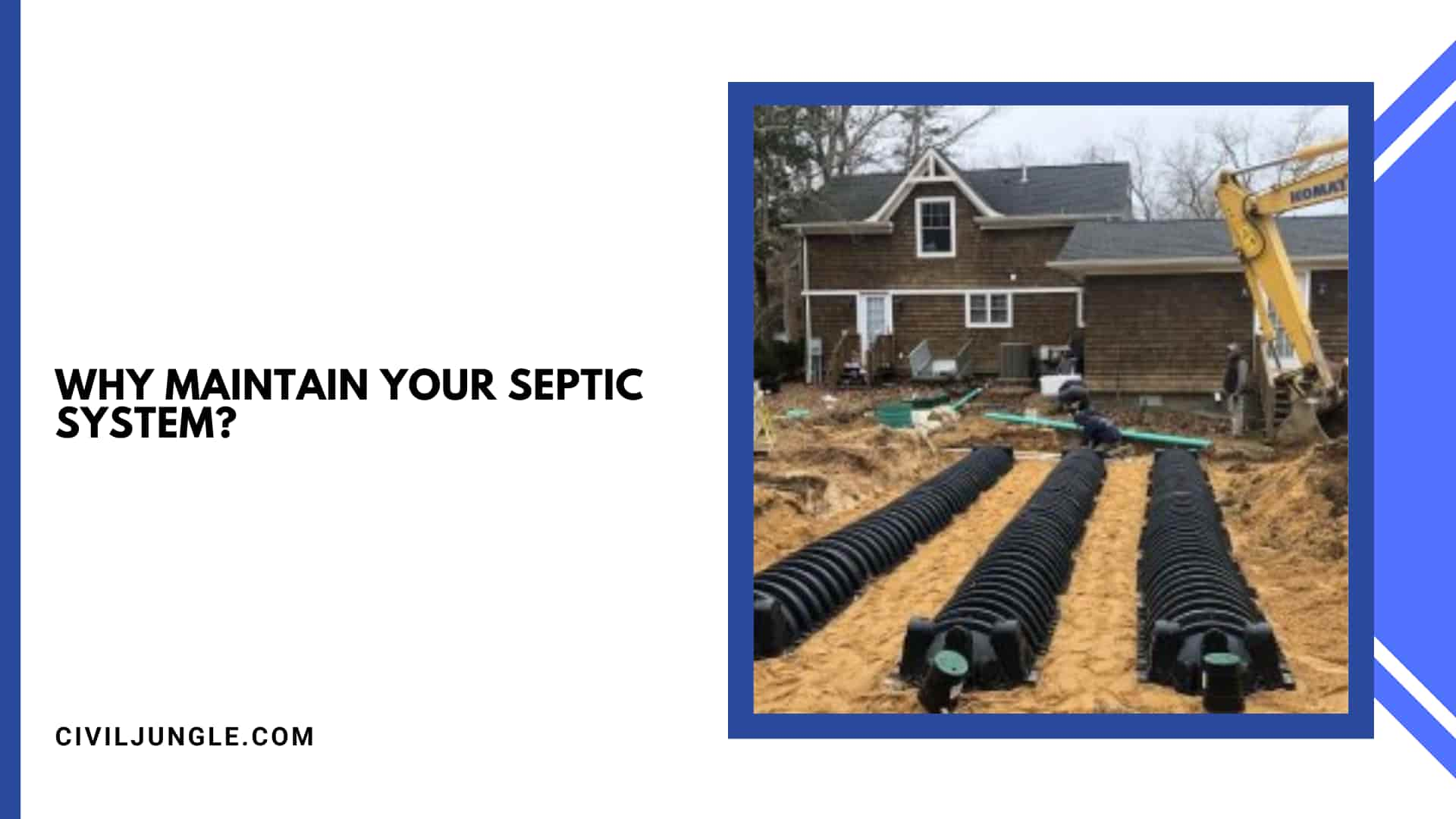 Why Maintain Your Septic System?