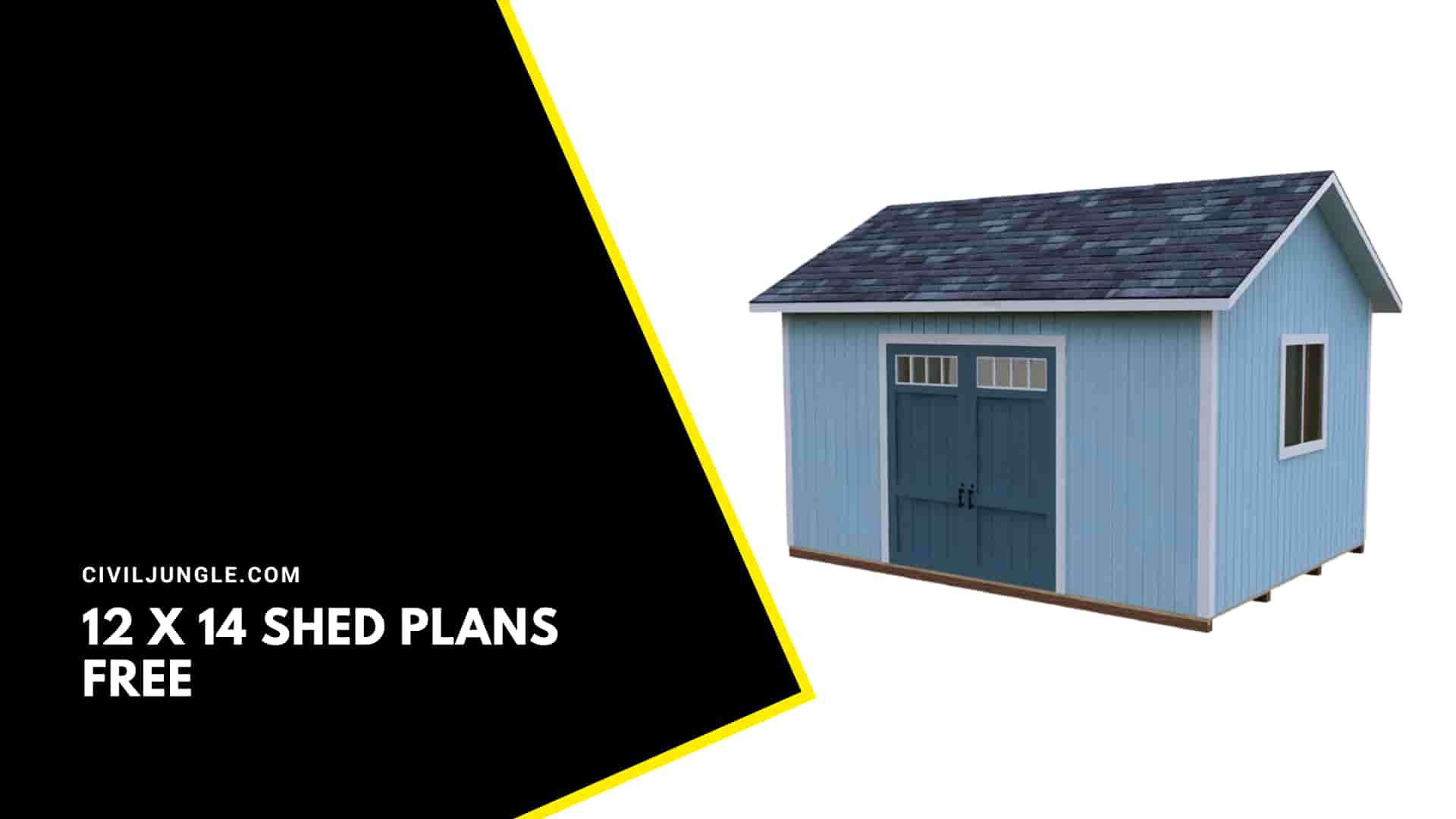 12 X 14 Shed Plans Free