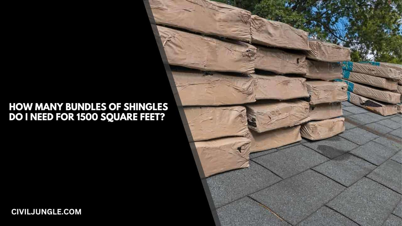 How Many Bundles of Shingles Do I Need for 1500 Square Feet