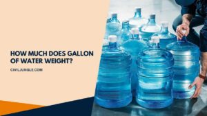 How Much Does Gallon of Water Weight?