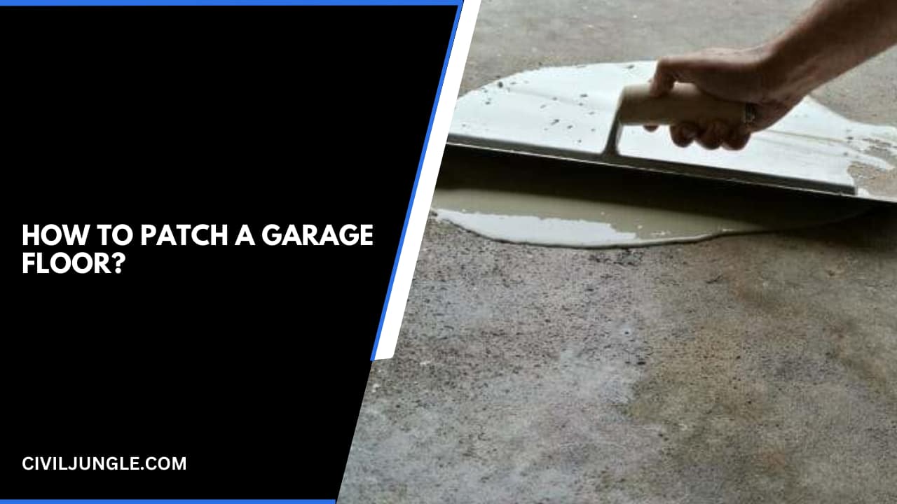 How to Patch a Garage Floor