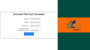 Concrete Pad Cost Calculator