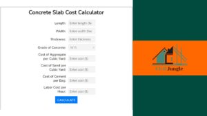 Cost Calculator for Concrete Slab