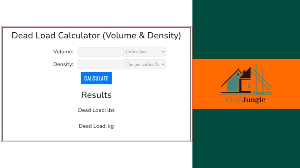 Dead Load Calculator