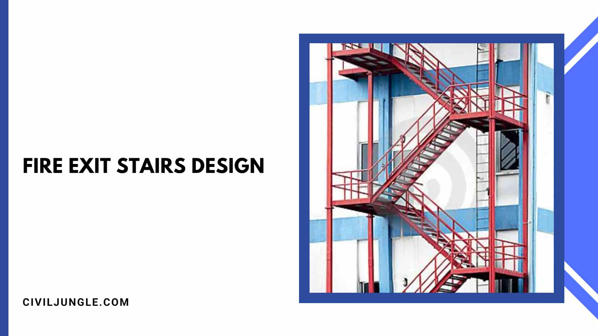 Fire Exit Stairs Design