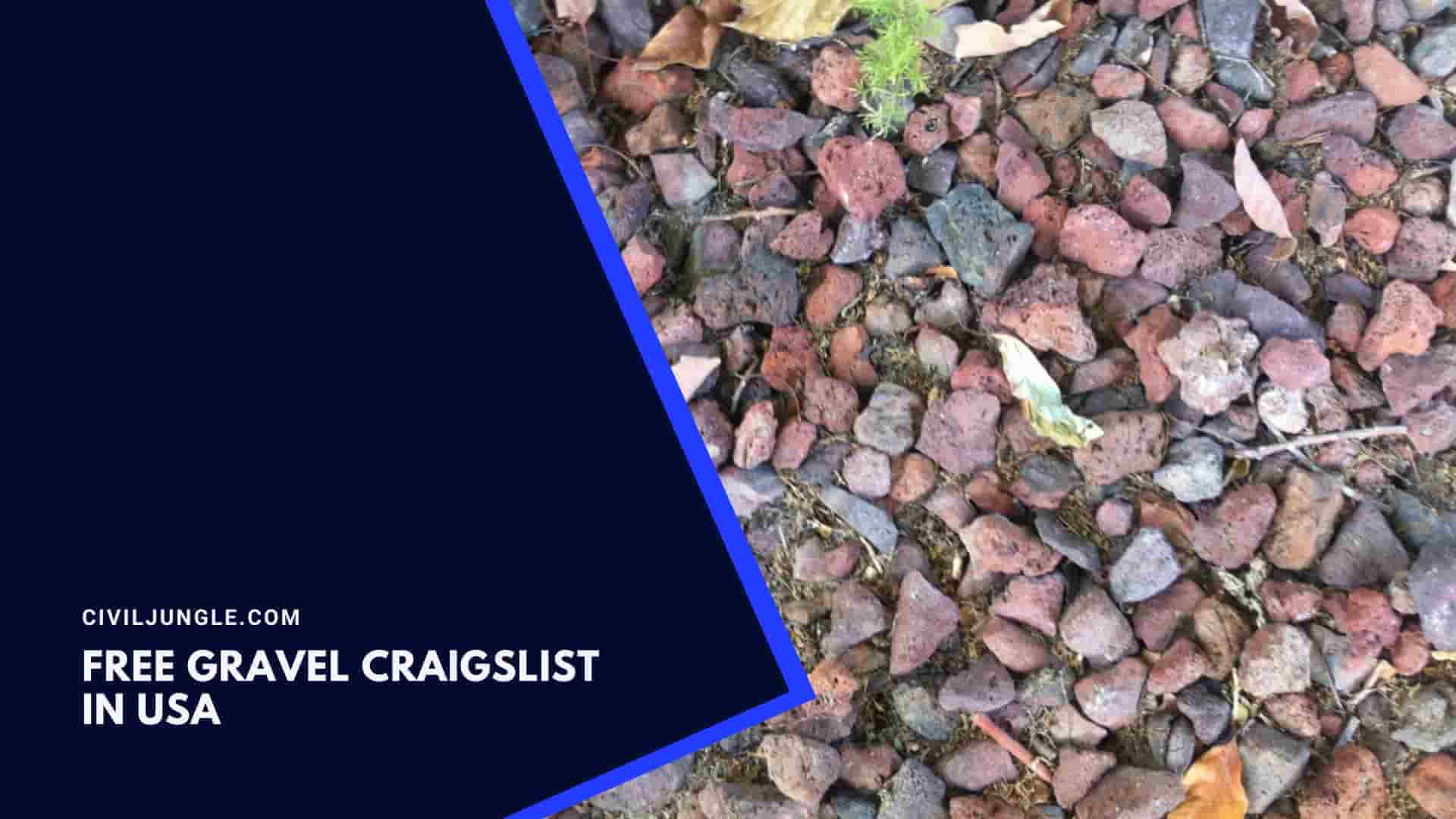 Free Gravel Craigslist  in USA