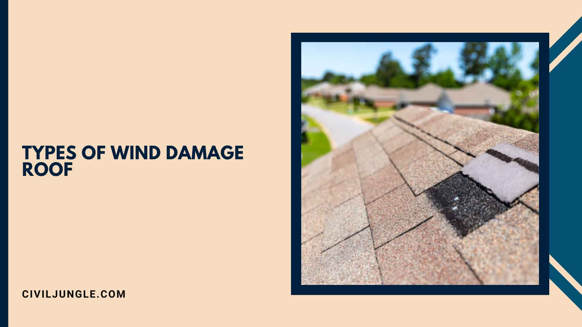 Types of Wind Damage Roof