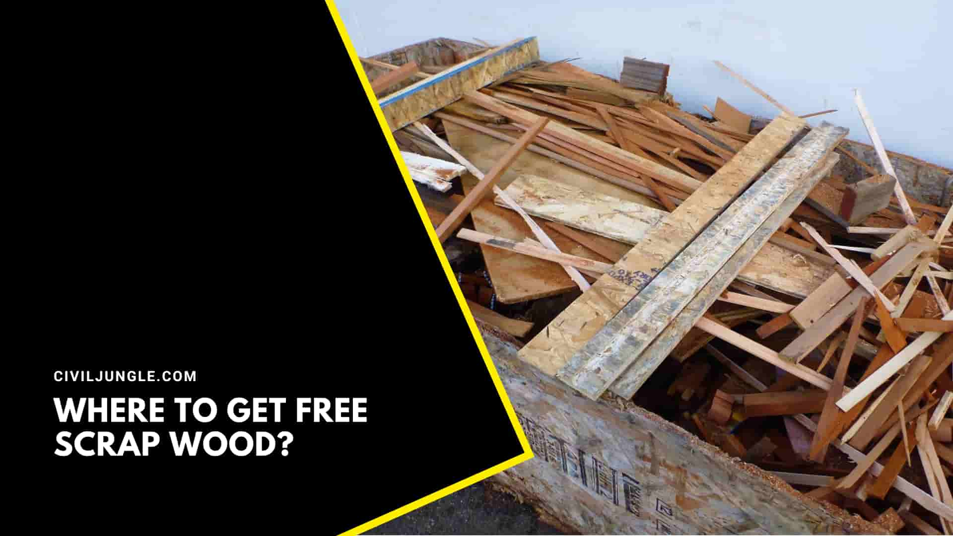 Where to Get Free Scrap Wood?