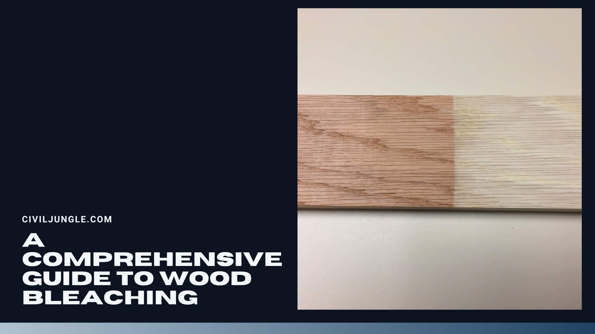 A Comprehensive Guide to Wood Bleaching