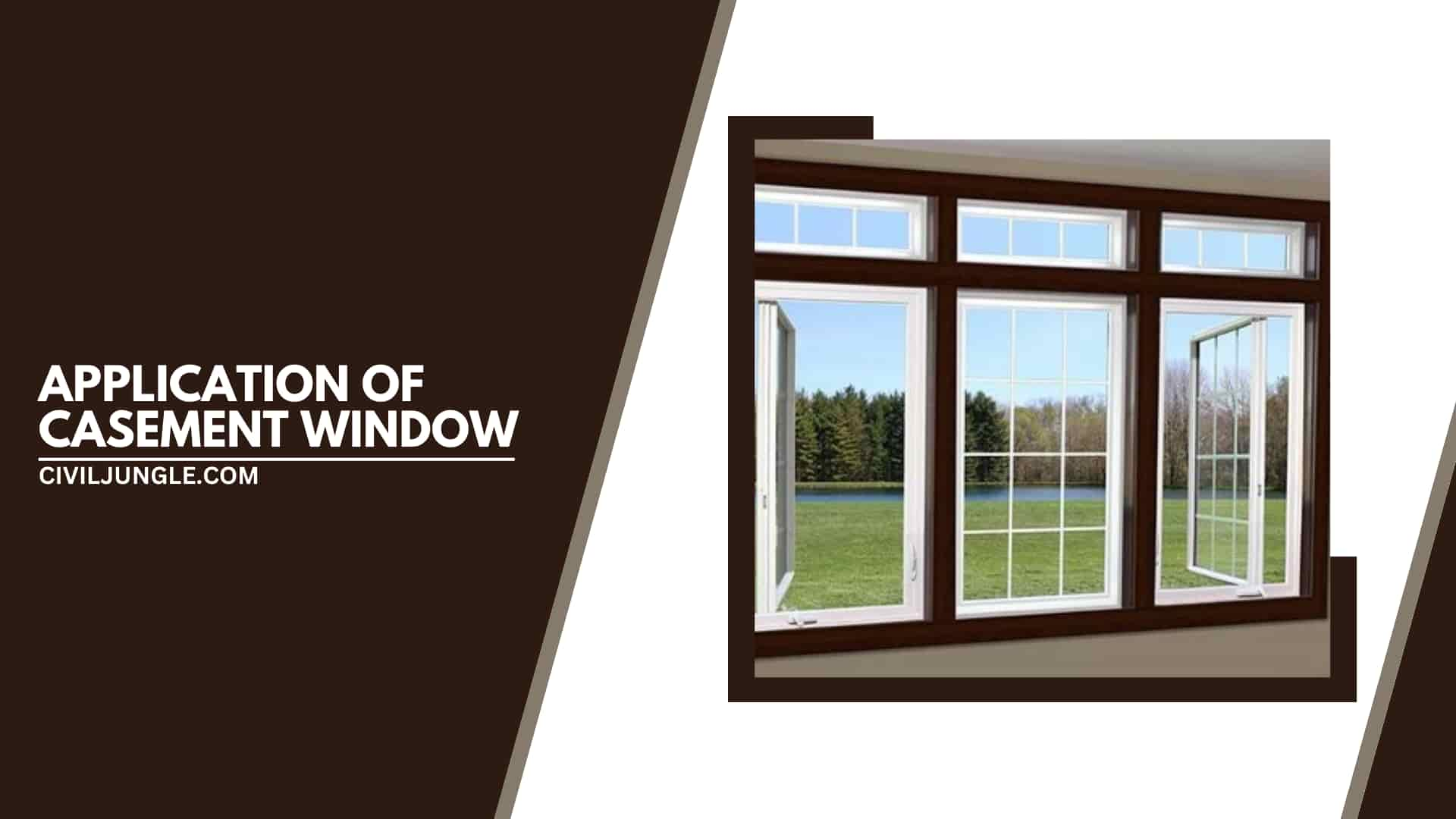 Application of Casement Window