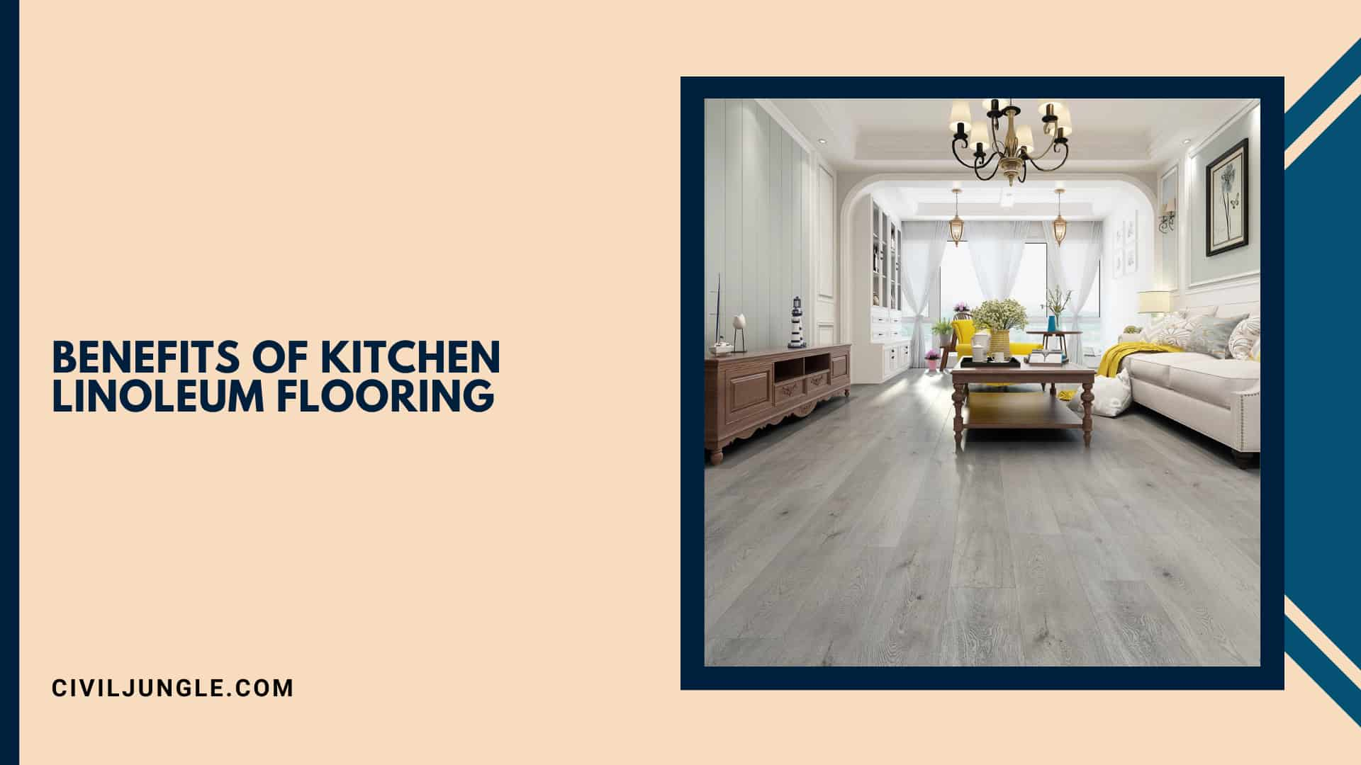 Benefits of Kitchen Linoleum Flooring