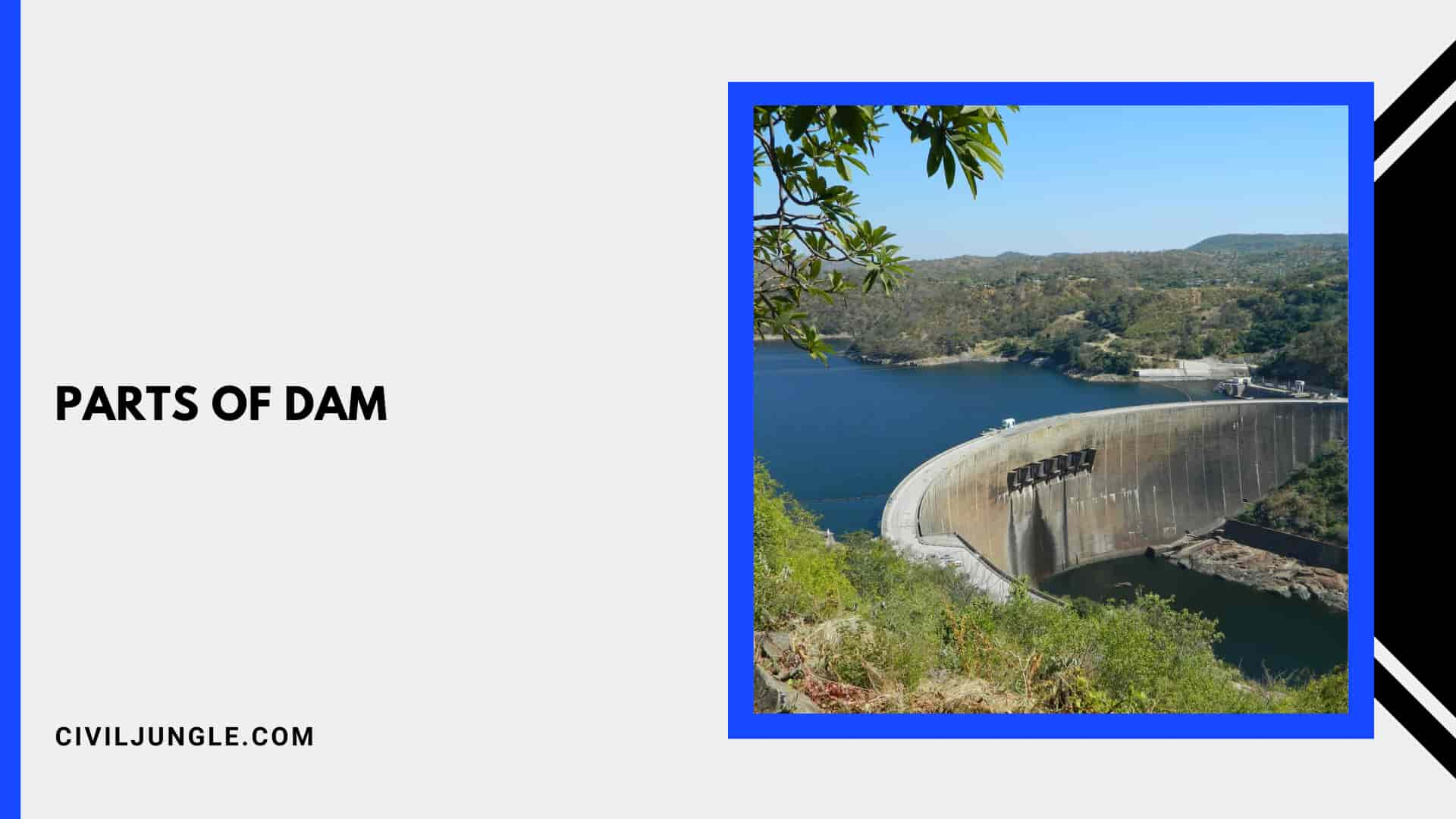 Parts of Dam