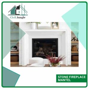 Stone Fireplace Mantel