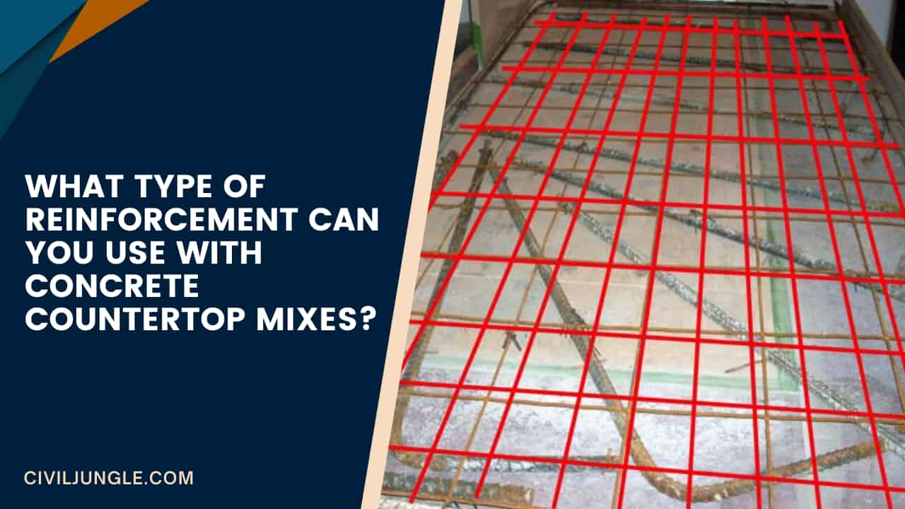 What Type Of Reinforcement Can You Use With Concrete Countertop Mixes?