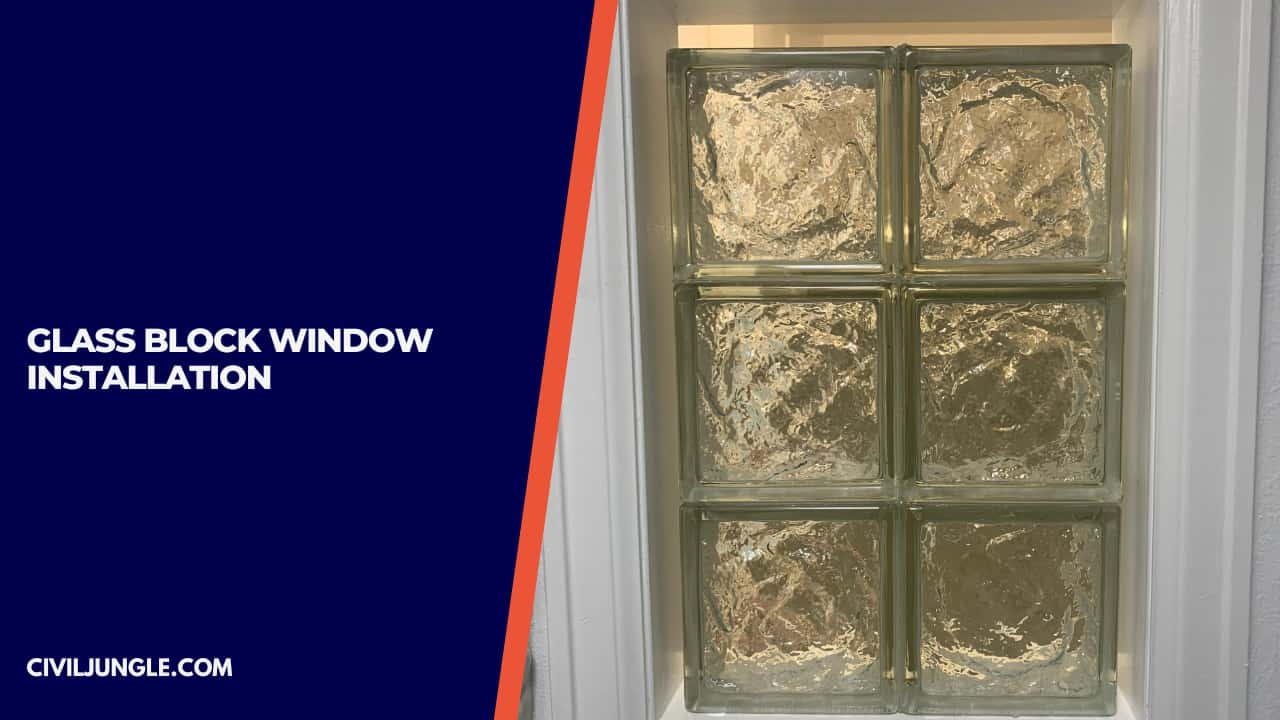 Glass Block Window Installation