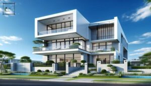 Awesome White Two-Storey Modern Residence | 40 Different Ideas for Two-Storey Modern Residence