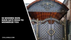 50 Modern Iron Main Gate Ideas To Mesmerize You