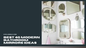 Best 40 Modern Bathroom Mirrors Ideas