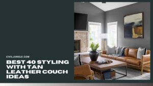 Best 40 Styling with Tan Leather Couch Ideas