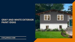 Best Gray and White Exterior Paint Ideas