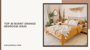 Top 30 Burnt Orange Bedroom Ideas