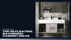 Top 40 Floating Bathroom Cabinet Ideas