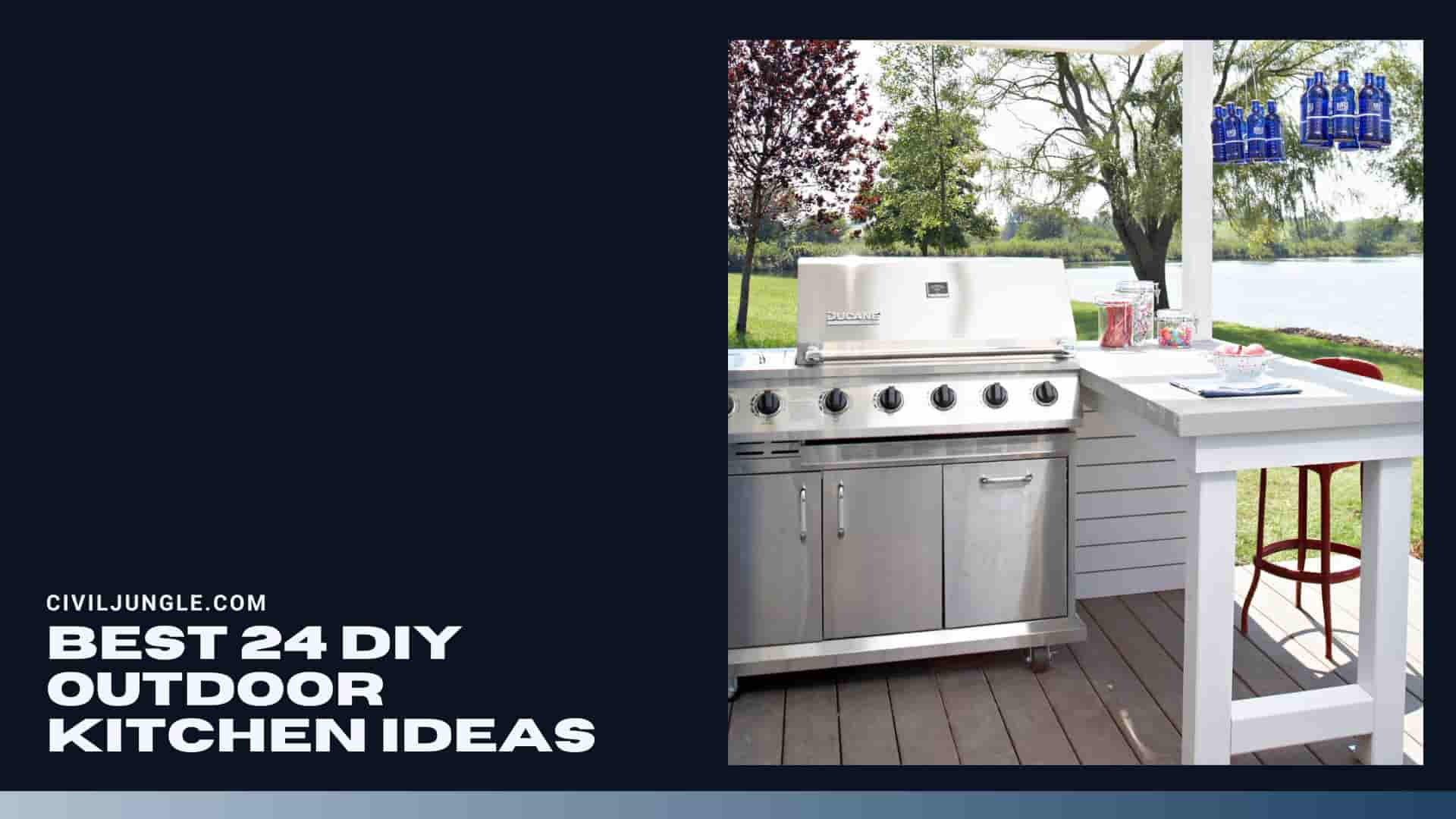 Best 24 Diy Outdoor Kitchen Ideas