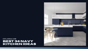 Best 34 Navy Kitchen Ideas