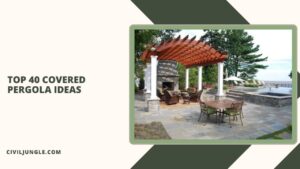 Top 40 Covered Pergola Ideas