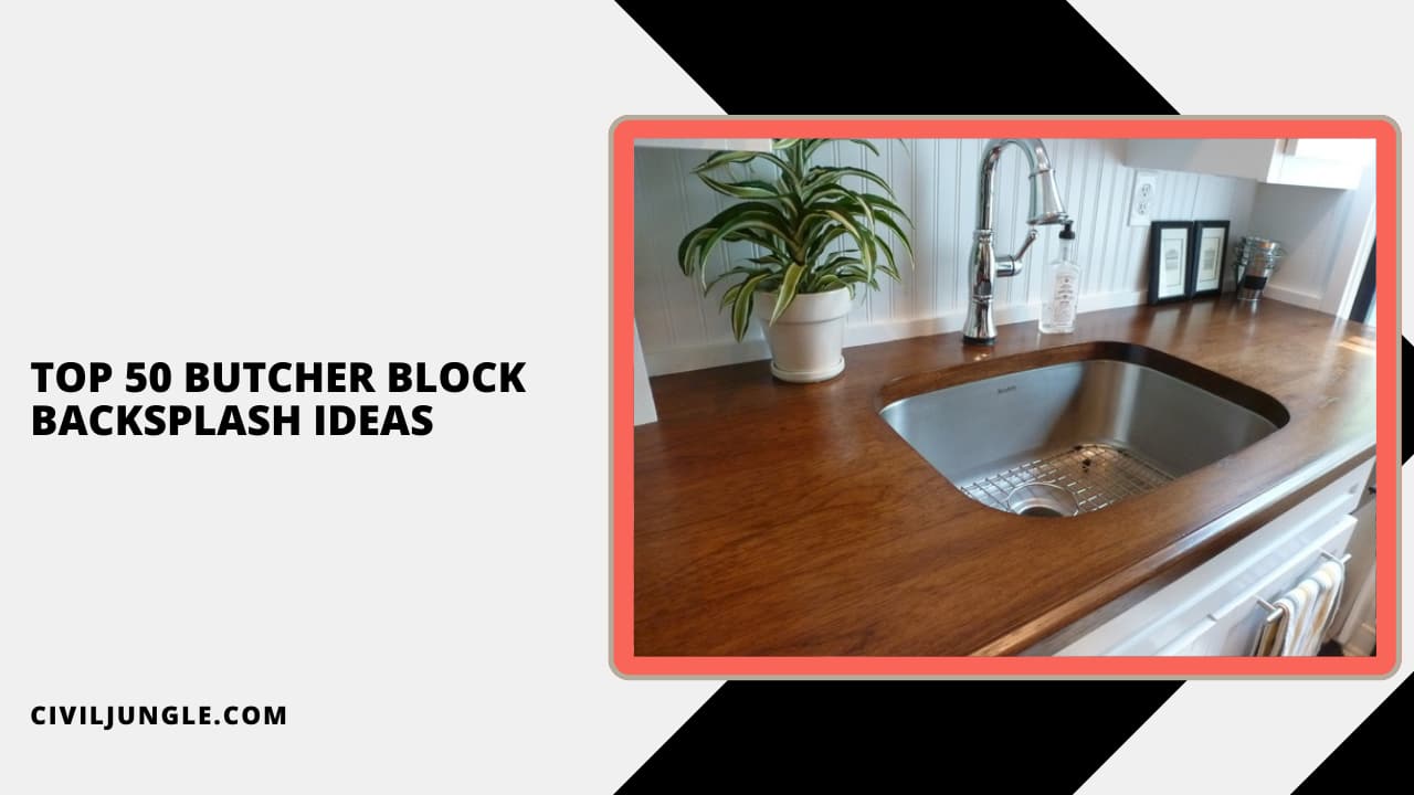 Top 50 Butcher Block Backsplash Ideas