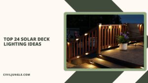 Top 24 Solar Deck Lighting Ideas