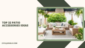 Top 32 Patio Accessories Ideas