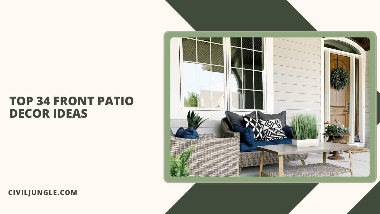 Top 34 Front Patio Decor Ideas