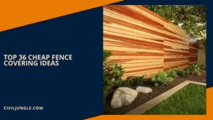 Top 36 Cheap Fence Covering Ideas