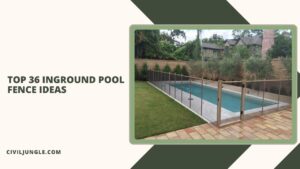 Top 36 Inground Pool Fence Ideas