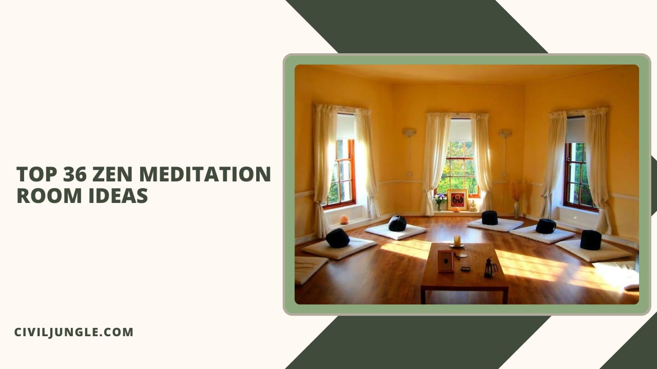 Top 36 Zen Meditation Room Ideas