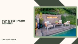 Top 40 Best Patio Designs