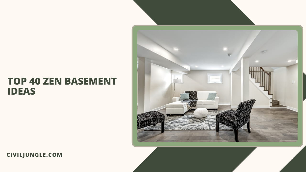 Top 40 Zen Basement Ideas