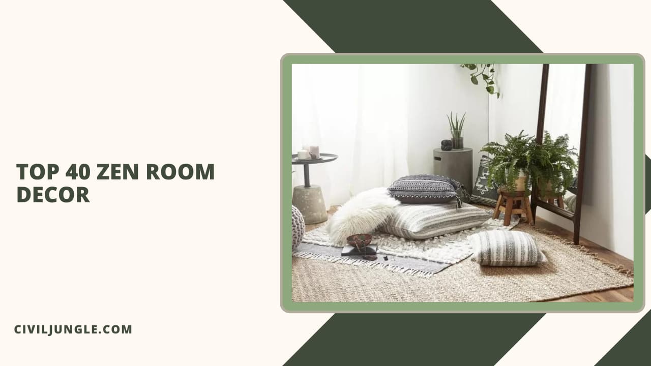 Top 40 Zen Room Decor