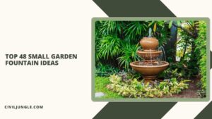 Top 48 Small Garden Fountain Ideas