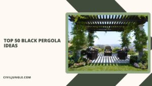 Top 50 Black Pergola Ideas