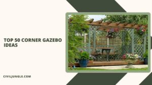 Top 50 Corner Gazebo Ideas