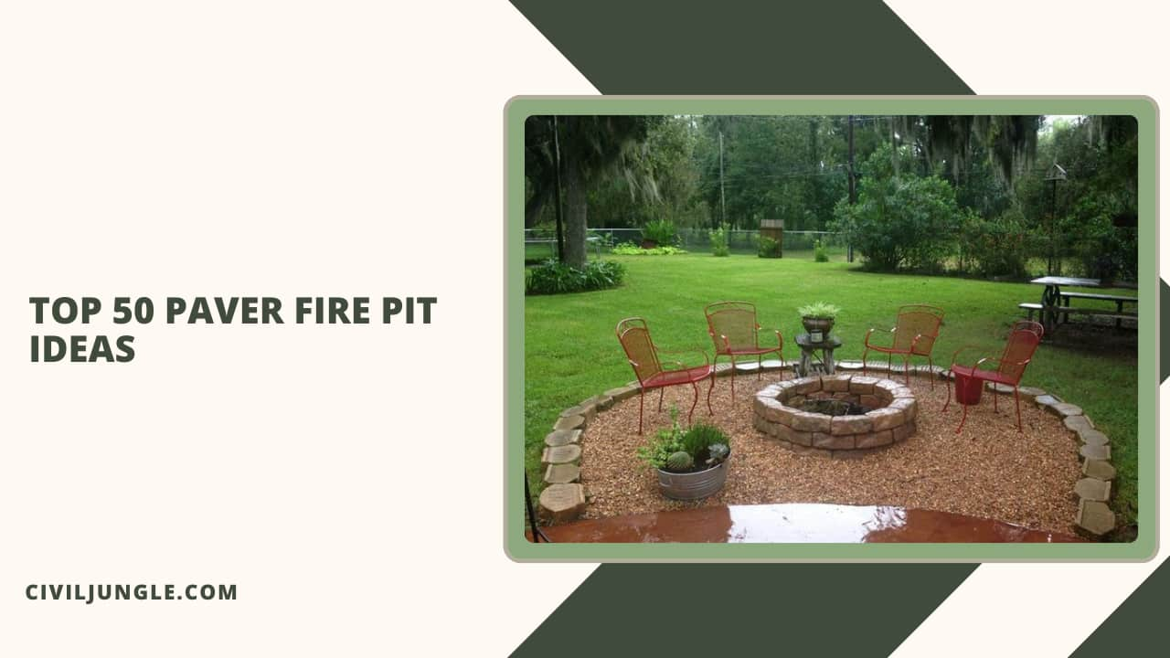 Top 50 Paver Fire Pit Ideas