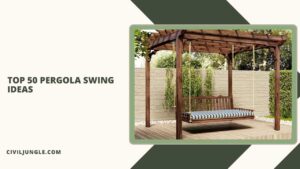 Top 50 Pergola Swing Ideas