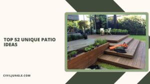 Top 52 Unique Patio Ideas