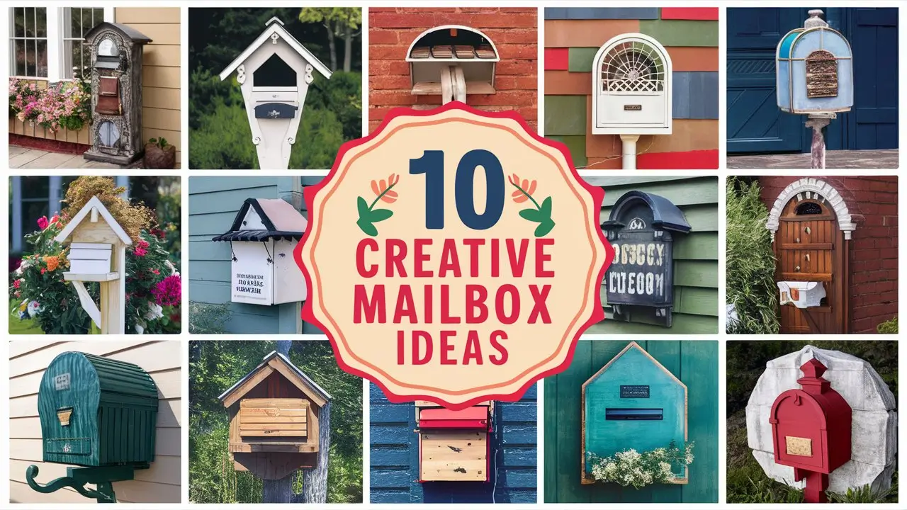 10 Creative Mailbox Ideas to Enhance Your Curb Appeal