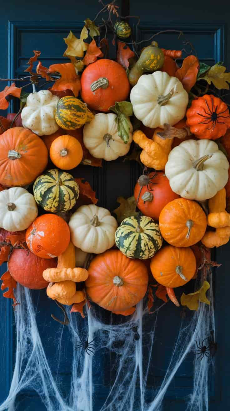 Display Pumpkins and Gourds